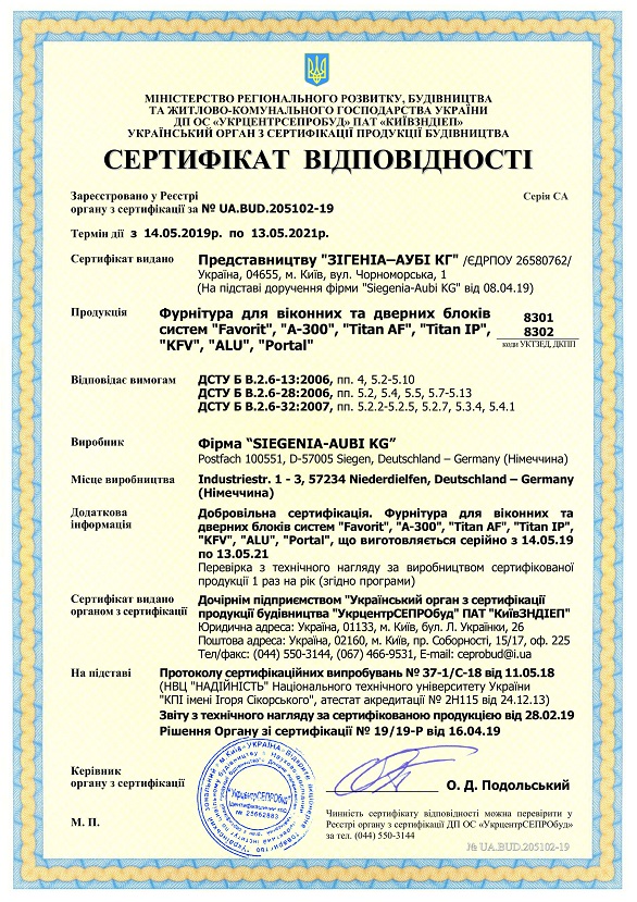 Сертификаты - 2